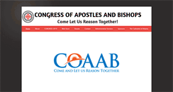 Desktop Screenshot of coaab.org
